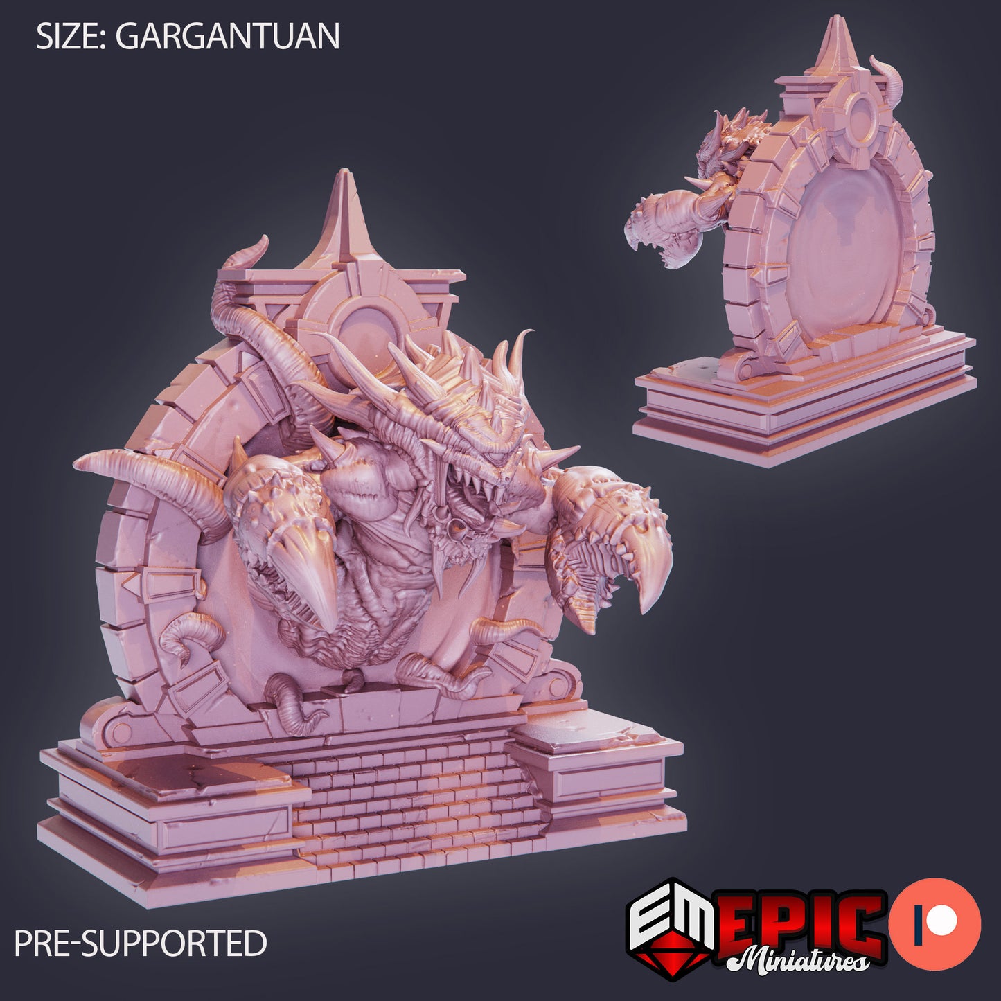 Astral Dreadnaught (4 Variants Available) - Epic Miniatures
