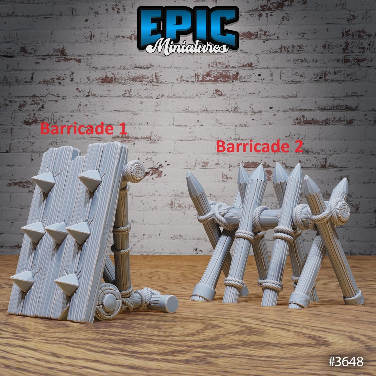 Bandit Camp Scatter Terrain Set - Epic Miniatures