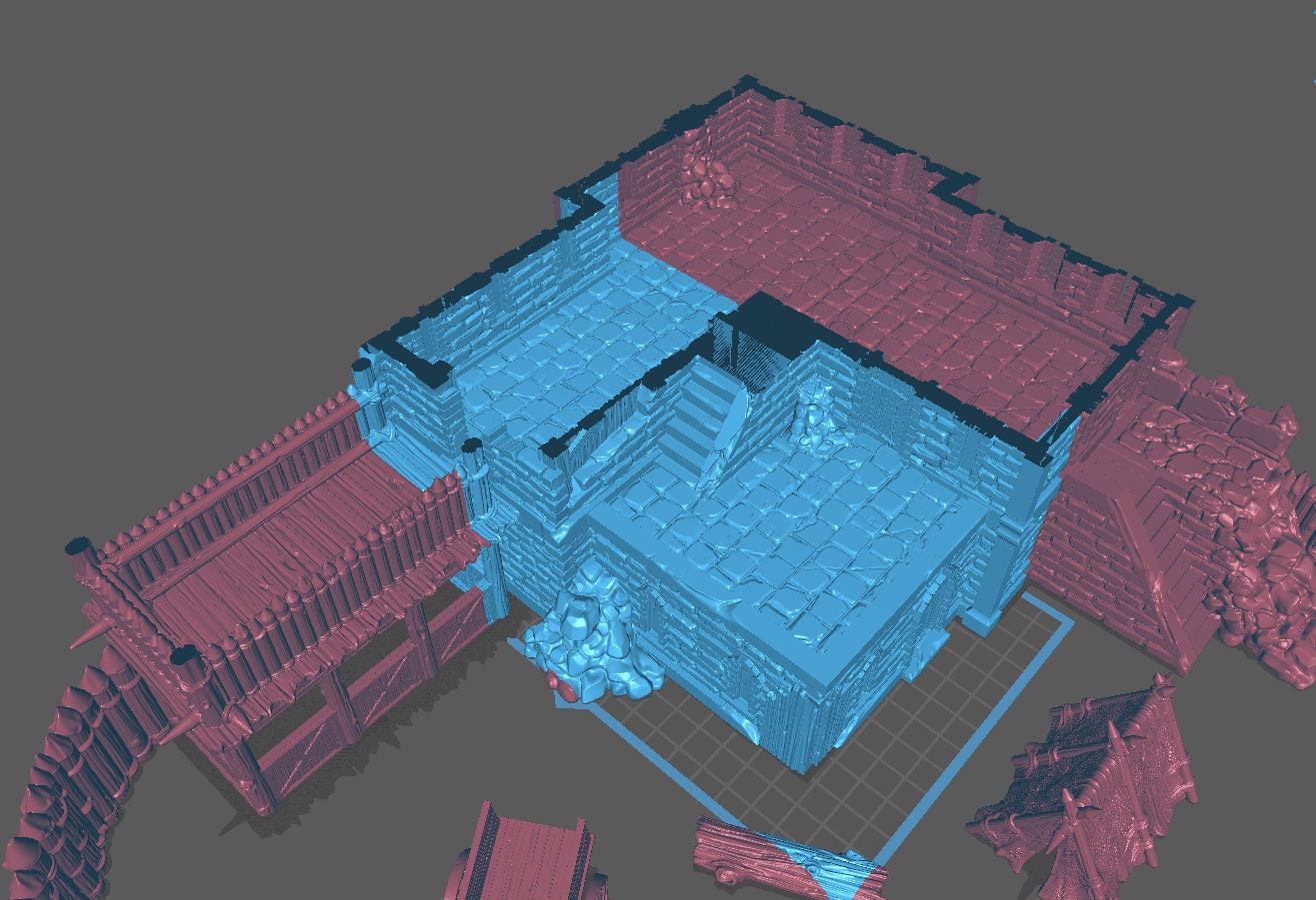 Bandit Stronghold, Terrain Set - Epic Miniatures