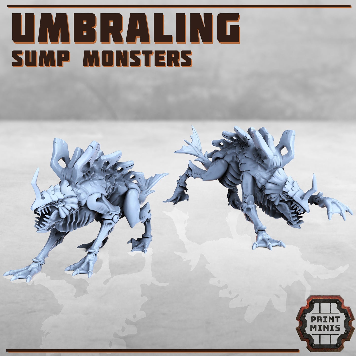 Sump Monster (2 Variants Available) - Print Minis