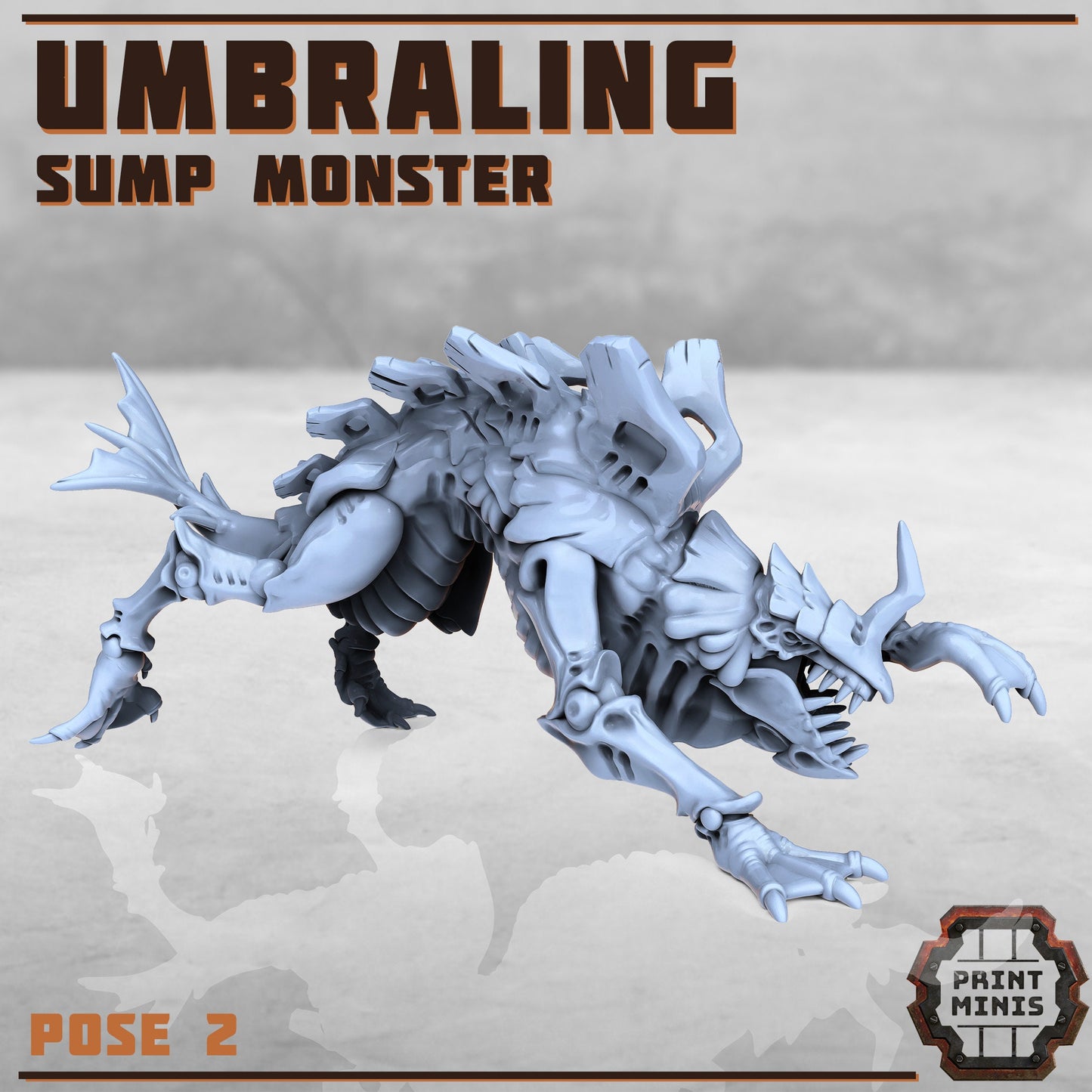 Sump Monster (2 Variants Available) - Print Minis