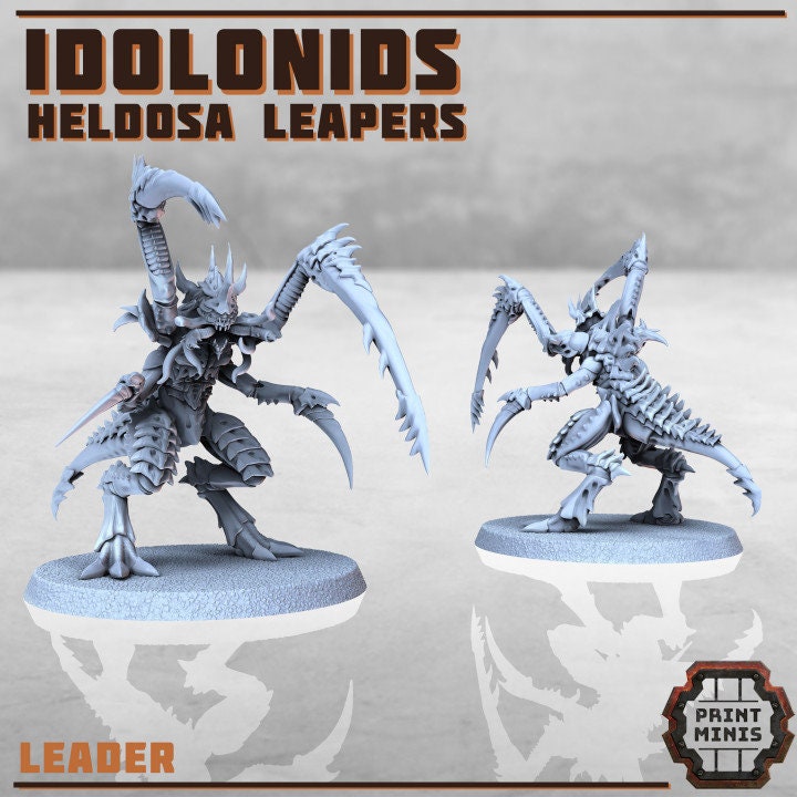 Idolonid, Heldosa Leapers (3 Variants Available) - Print Minis