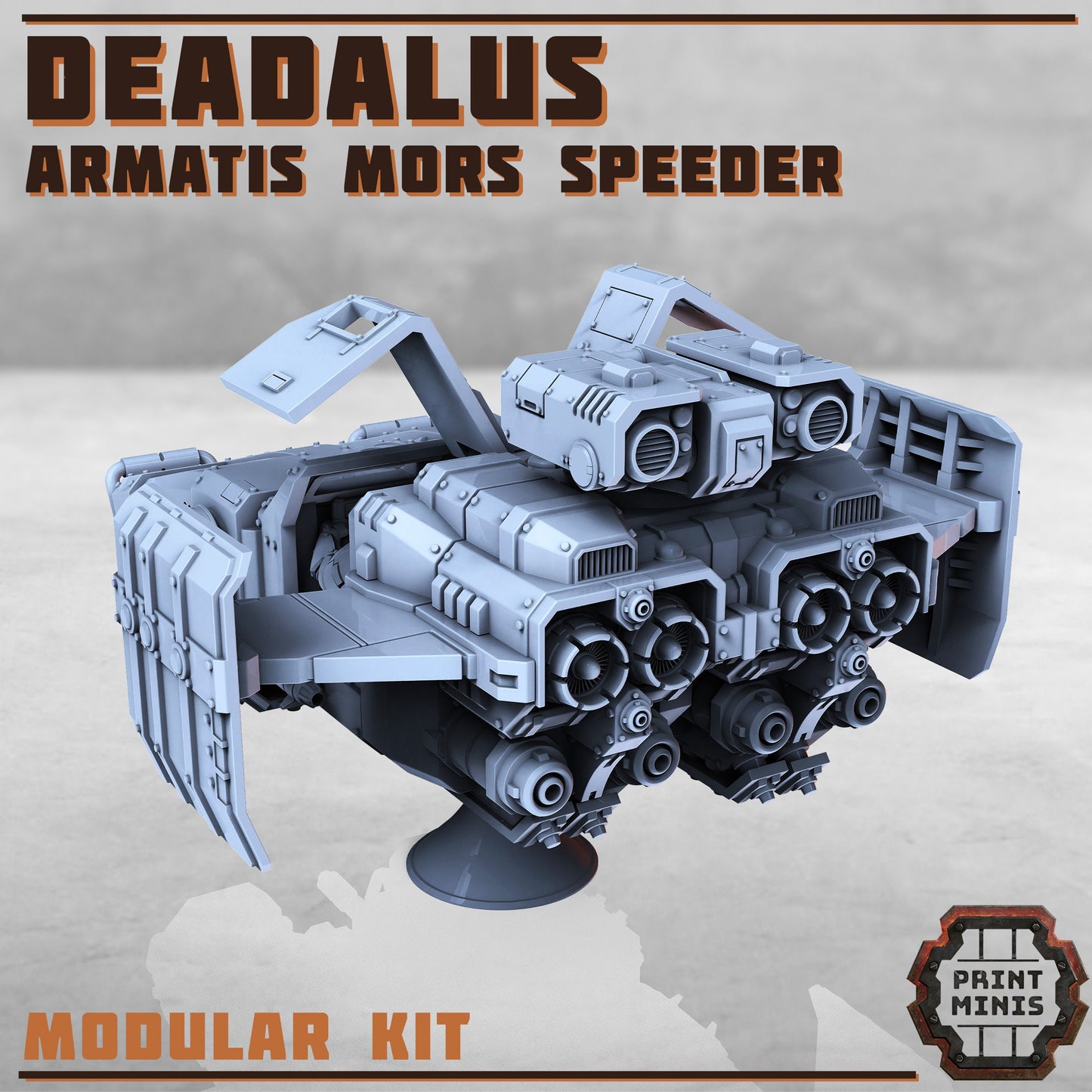 Daedalus Speeder (2 Variants Available) - Print Minis