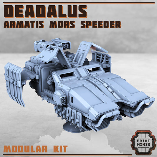 Daedalus Speeder (2 Variants Available) - Print Minis