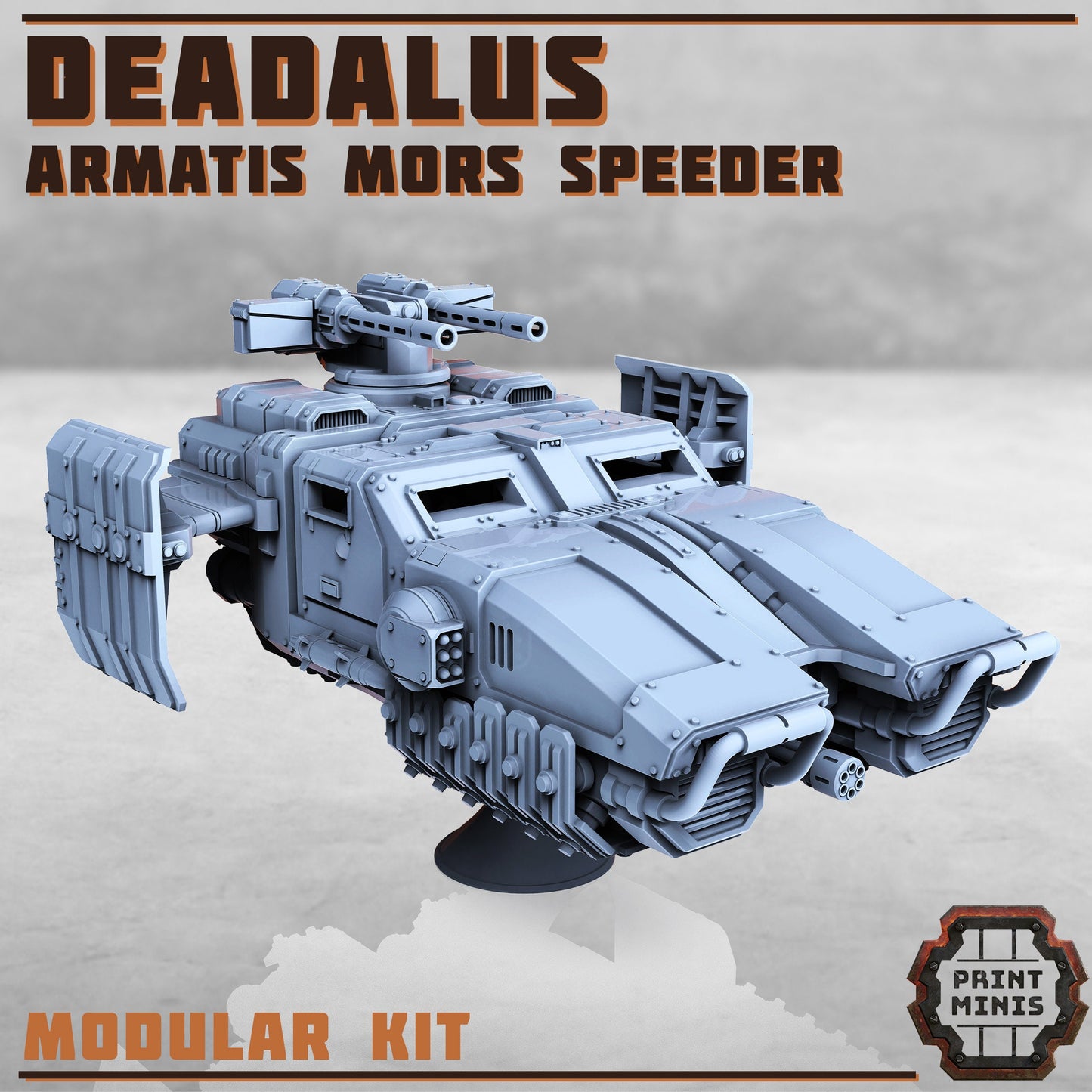 Daedalus Speeder (2 Variants Available) - Print Minis