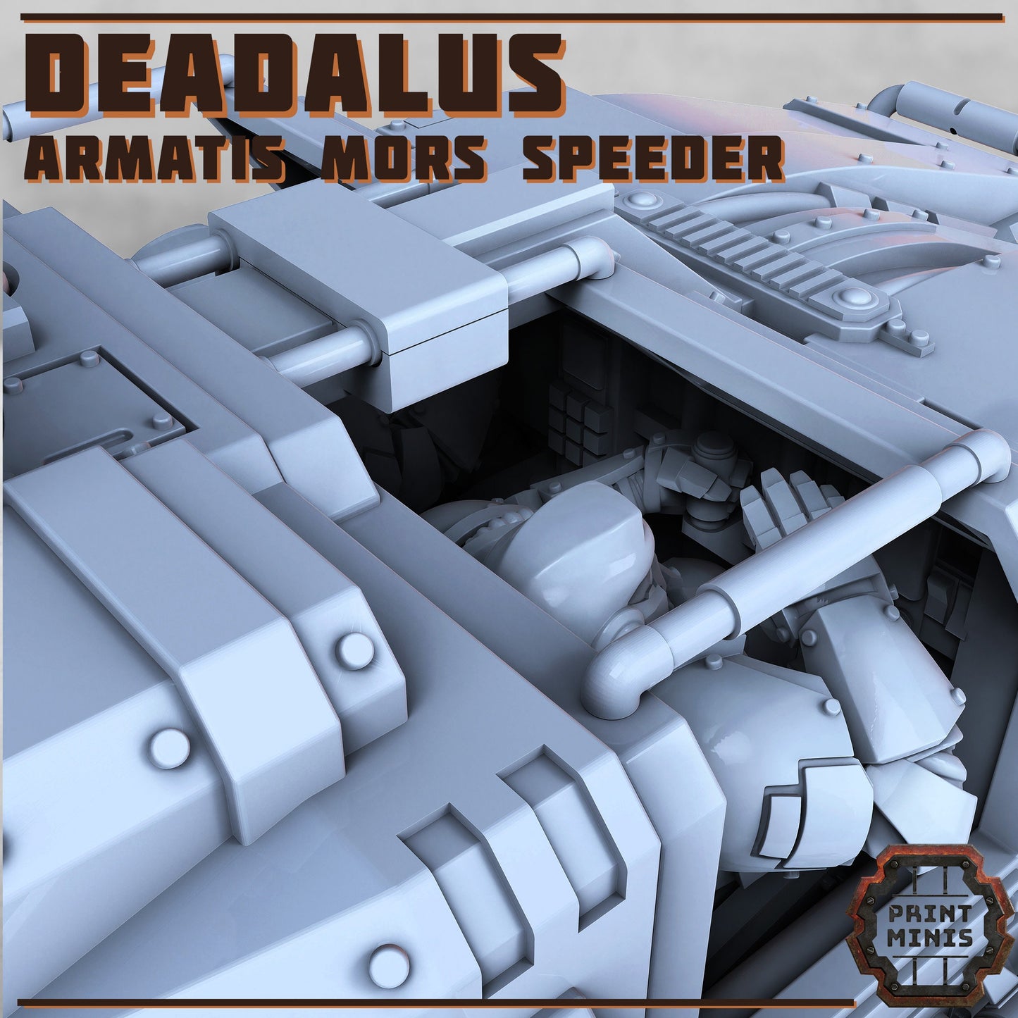 Daedalus Speeder (2 Variants Available) - Print Minis