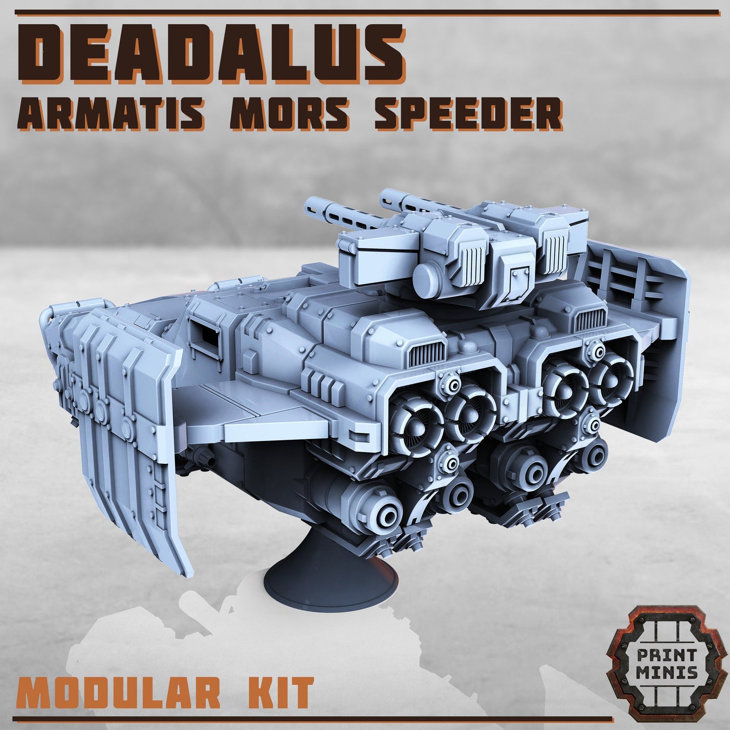 Daedalus Speeder (2 Variants Available) - Print Minis