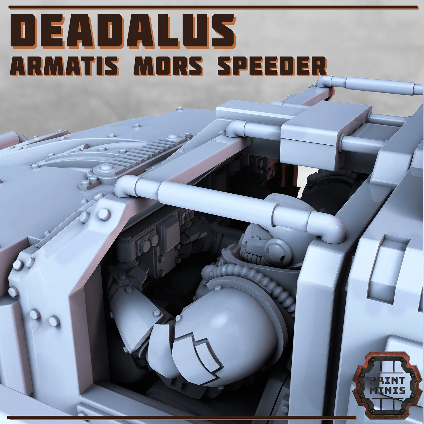 Daedalus Speeder (2 Variants Available) - Print Minis