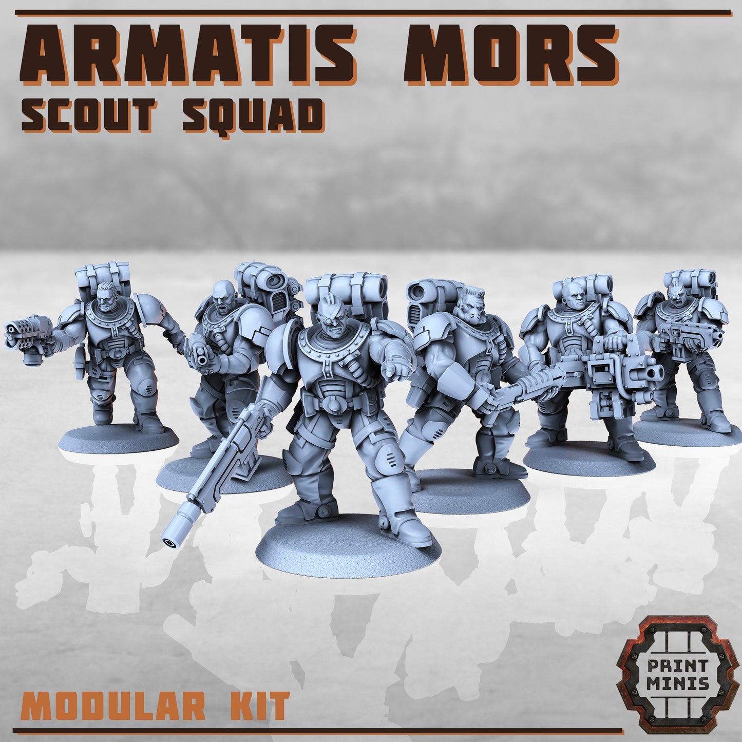 Amatis Mors Scouts (6 Variants Available) - Print Minis