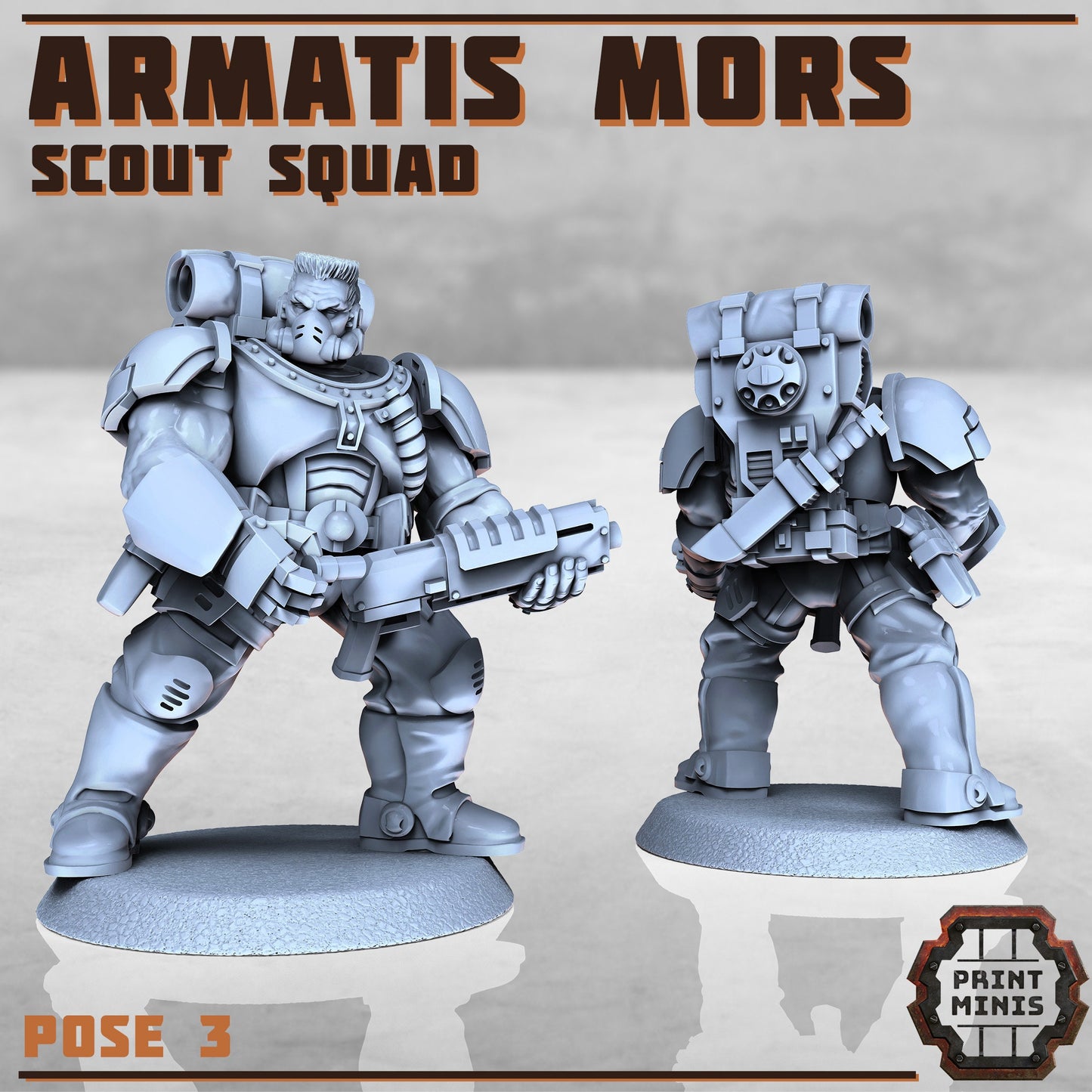 Amatis Mors Scouts (6 Variants Available) - Print Minis