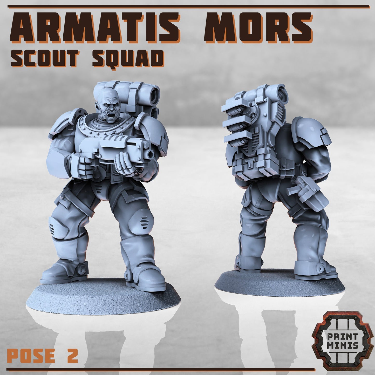 Amatis Mors Scouts (6 Variants Available) - Print Minis