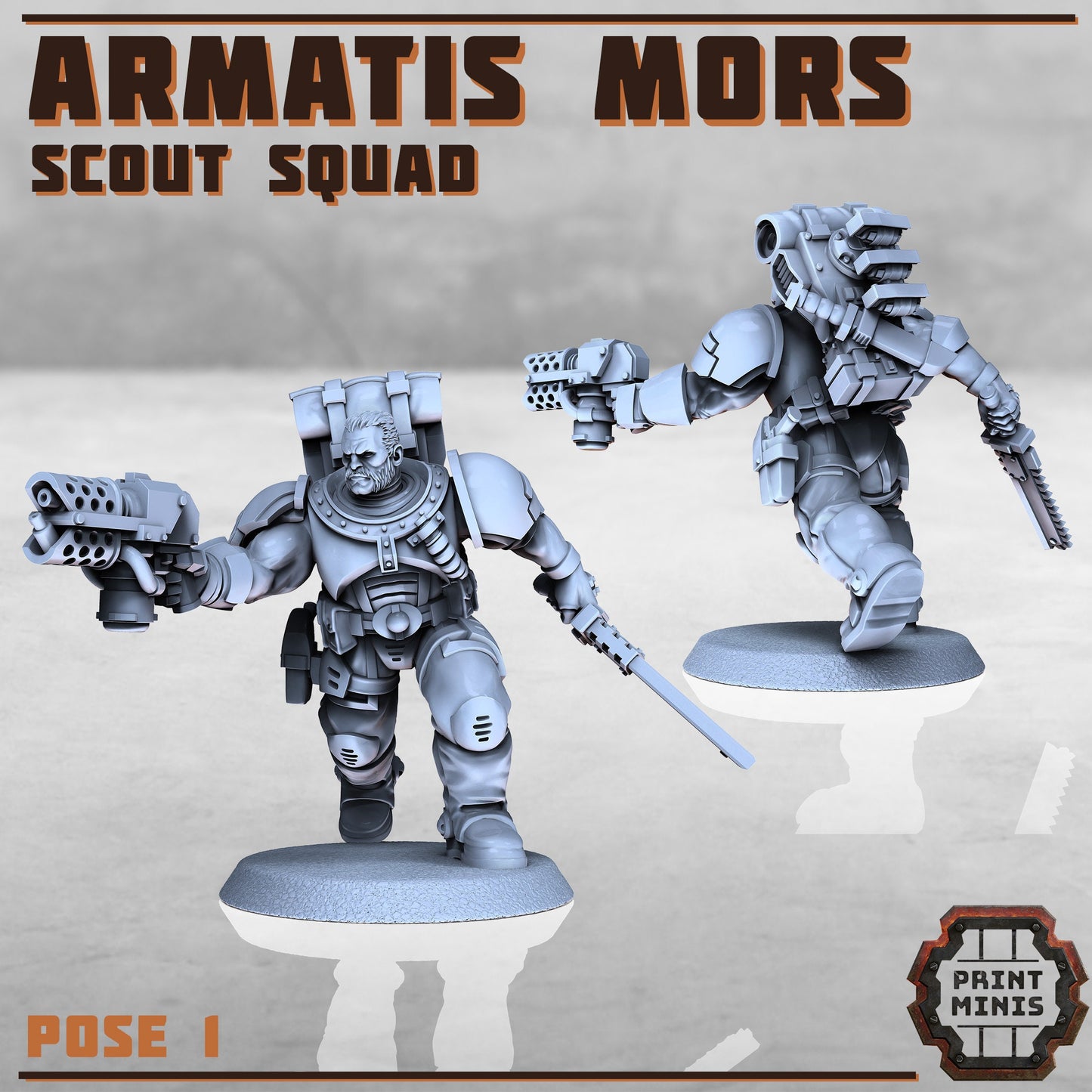 Amatis Mors Scouts (6 Variants Available) - Print Minis