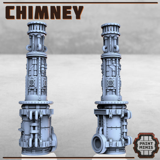 Risor District Chimney - Print Minis