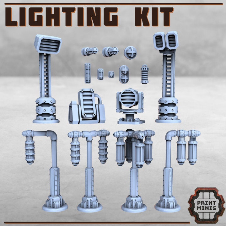 Risor District Lighting Kit - Scenery Kit - Print Minis