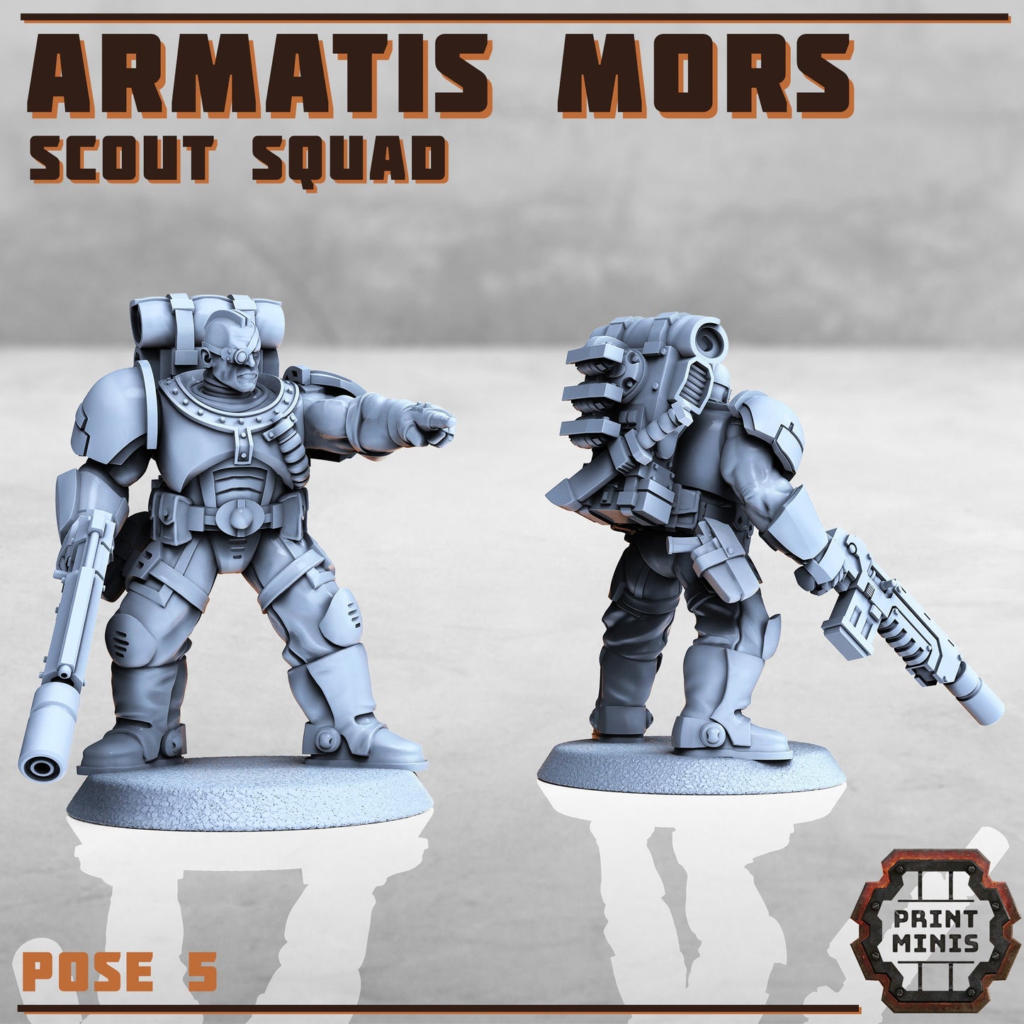 Amatis Mors Scouts (6 Variants Available) - Print Minis