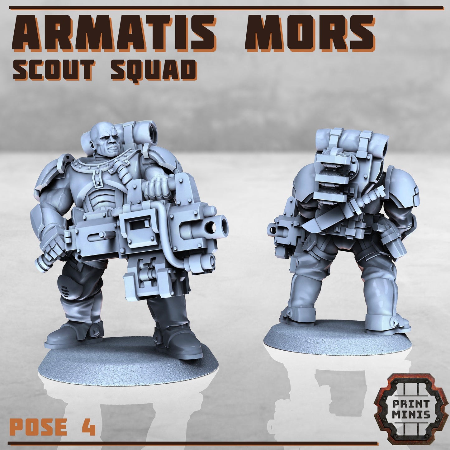 Amatis Mors Scouts (6 Variants Available) - Print Minis