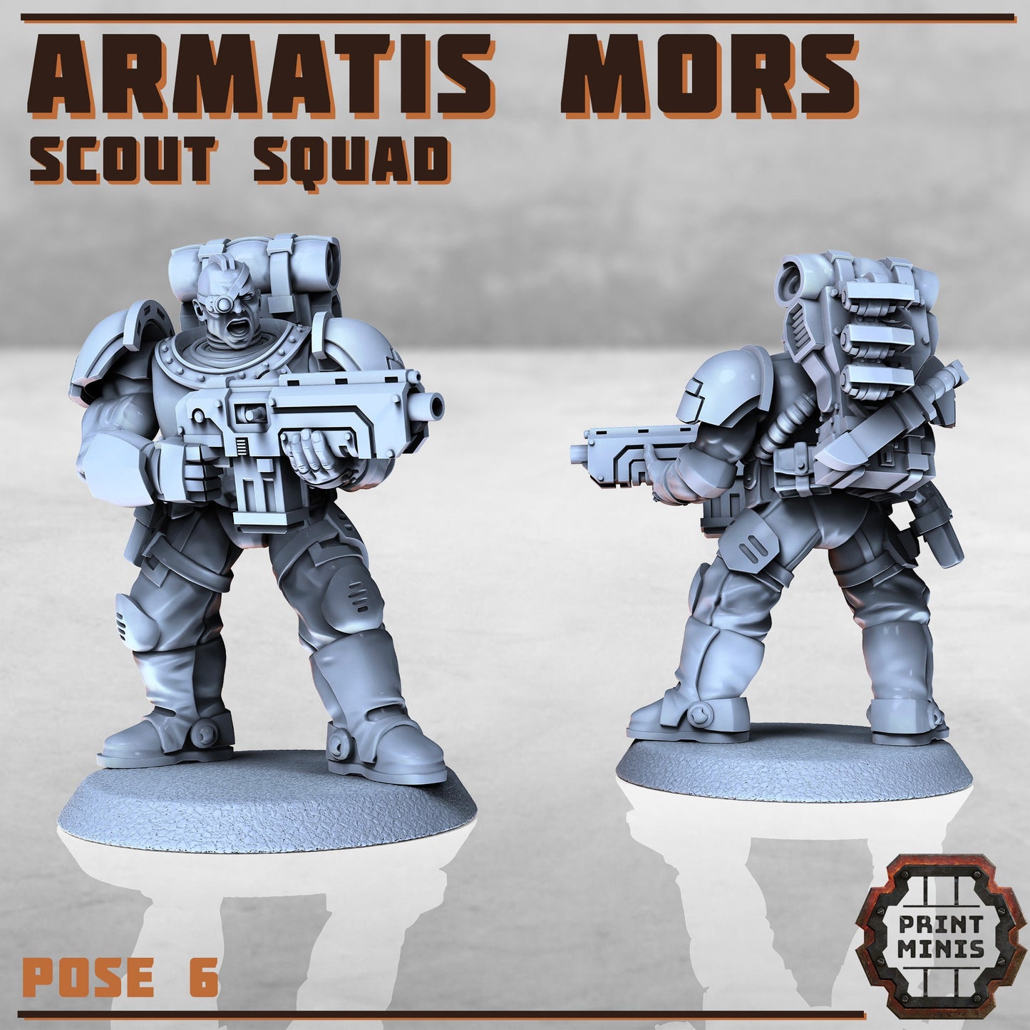 Amatis Mors Scouts (6 Variants Available) - Print Minis