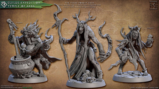 Forest Hags (3 Variants Available) - Artisan Guild