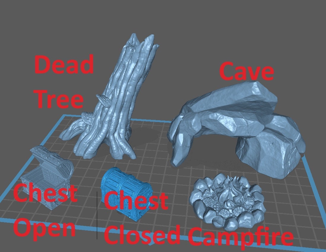 Forest Stump and Cave, Terrain Set - Artisan Guild