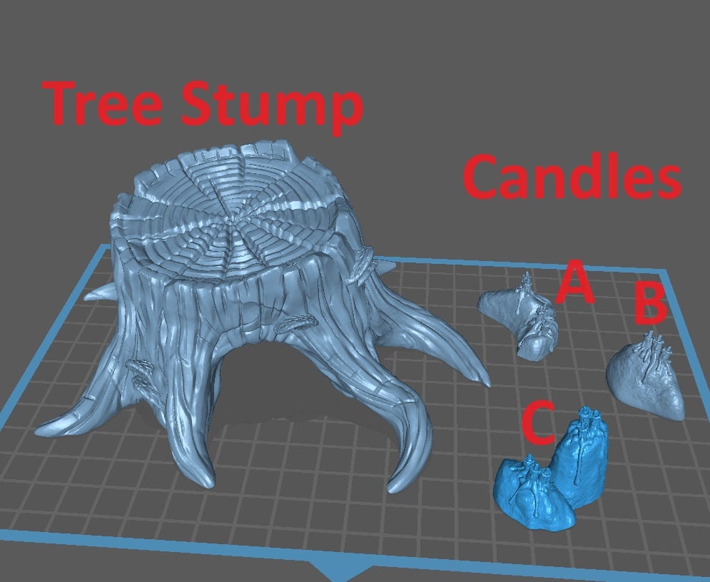 Forest Stump and Cave, Terrain Set - Artisan Guild