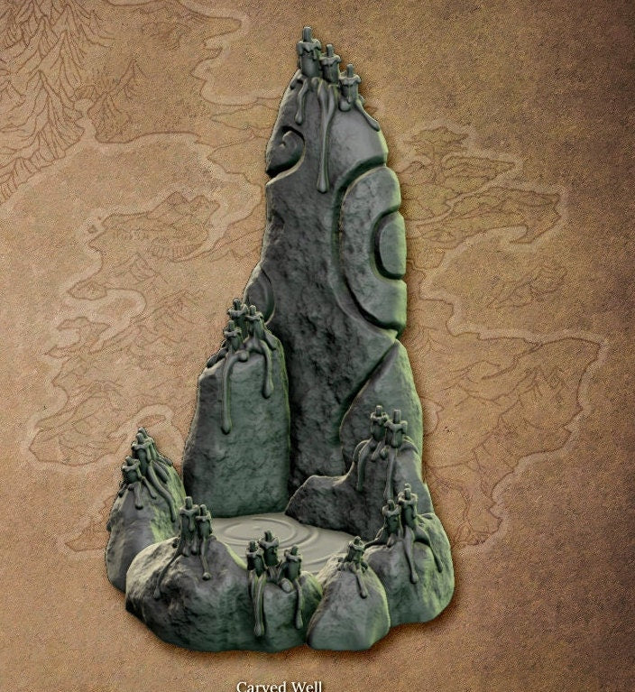 Forest Shrine, Terrain Piece (3 Variants Available) - Artisan Guild