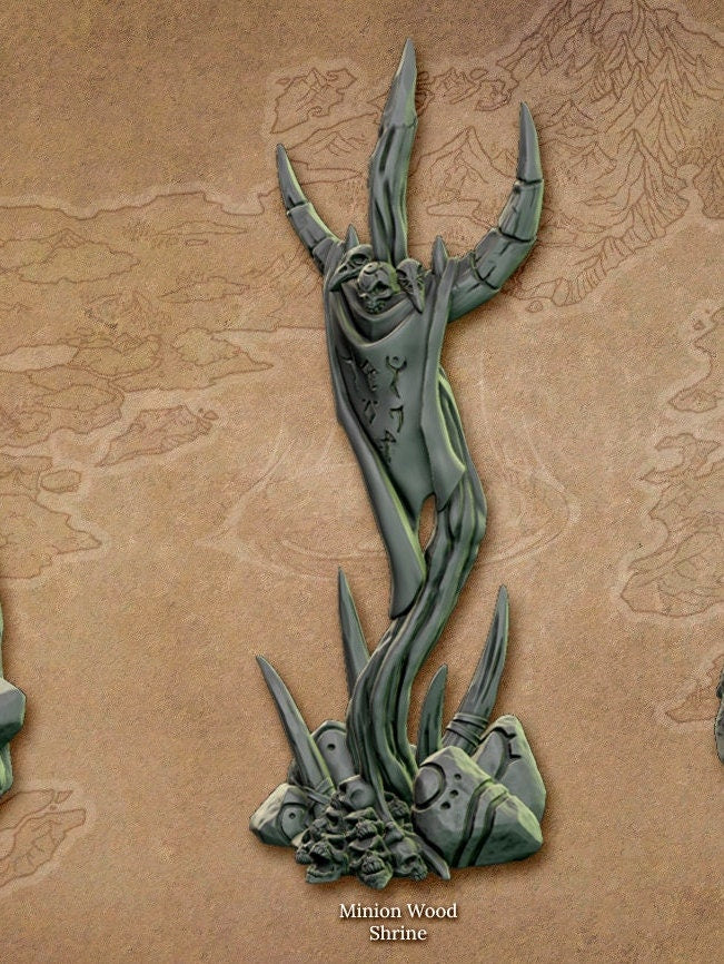 Forest Shrine, Terrain Piece (3 Variants Available) - Artisan Guild