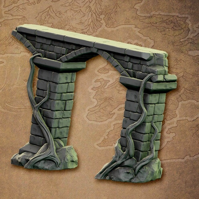 Collapsed Arches, Terrain Piece (2 Variants Available) - Artisan Guild