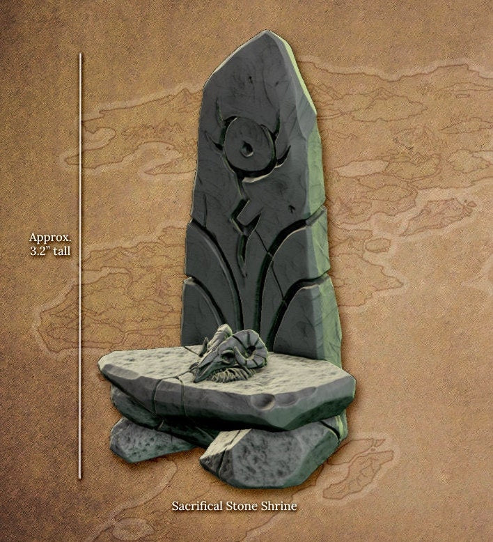 Forest Shrine, Terrain Piece (3 Variants Available) - Artisan Guild