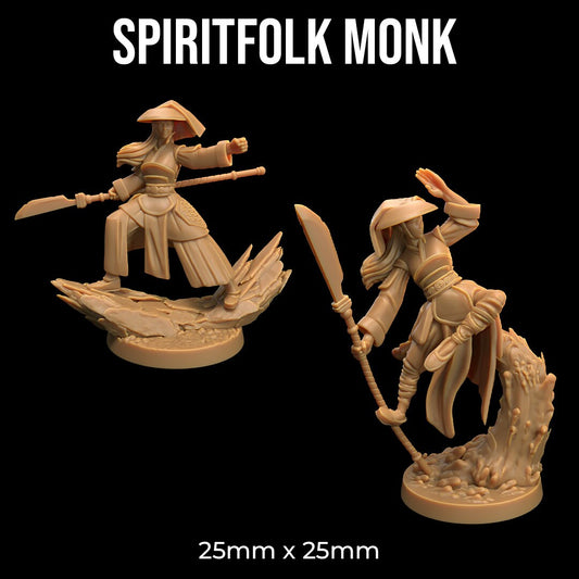 Spiritfolk Monk (2 Variants Available) - Dragon Trapper's Lodge