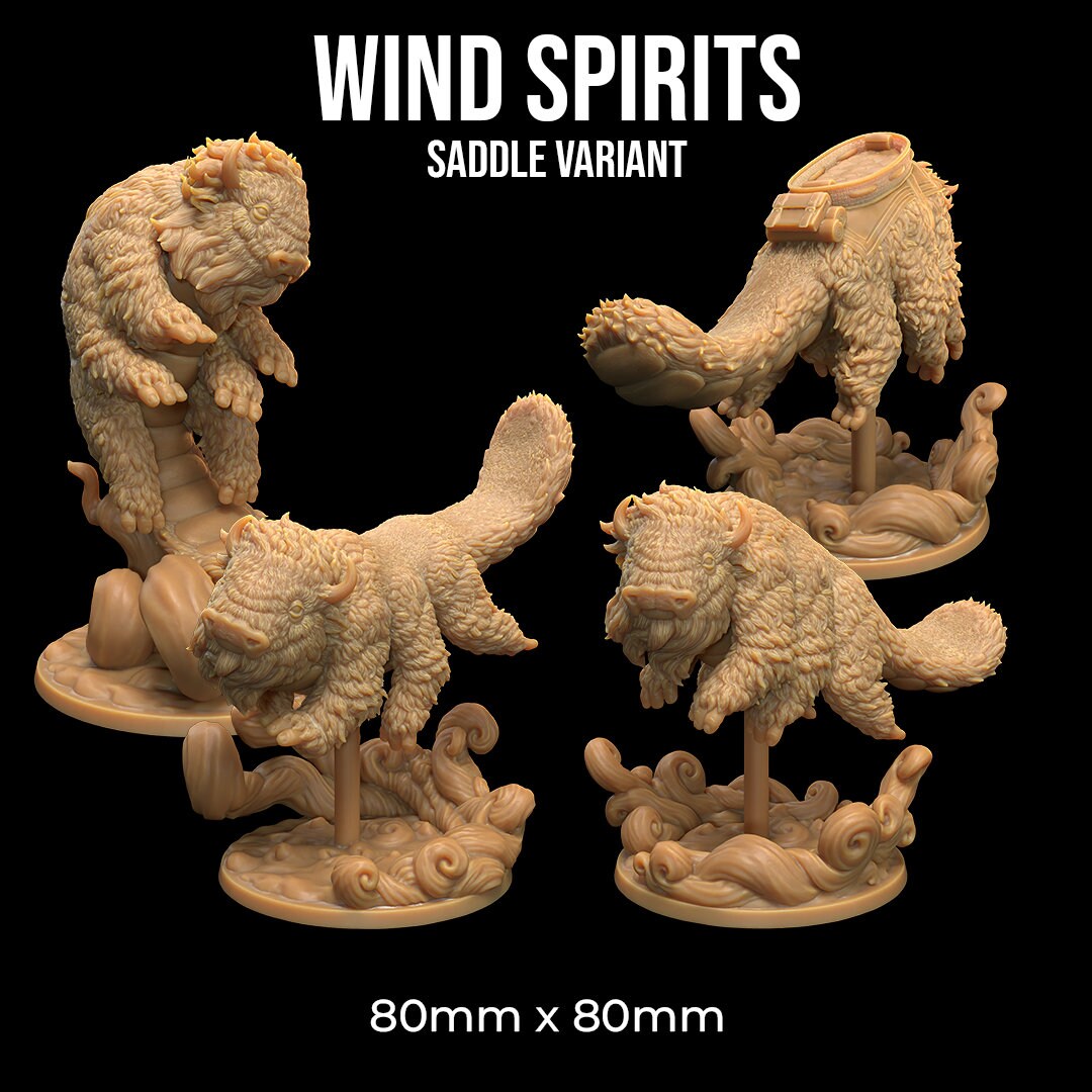 Wind Spirit (4 Variants Available) - Dragon Trapper's Lodge