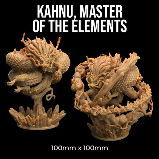 Kahnu, Master of the Elements (2 Variants Available) - Dragon Trapper's Lodge