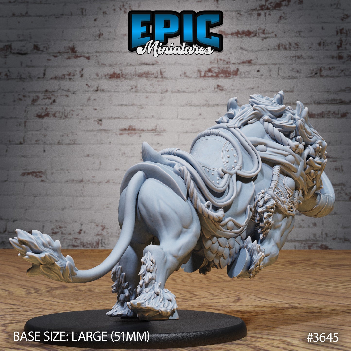 Devilhorn Bull (2 Variants Available) - Epic Miniatures