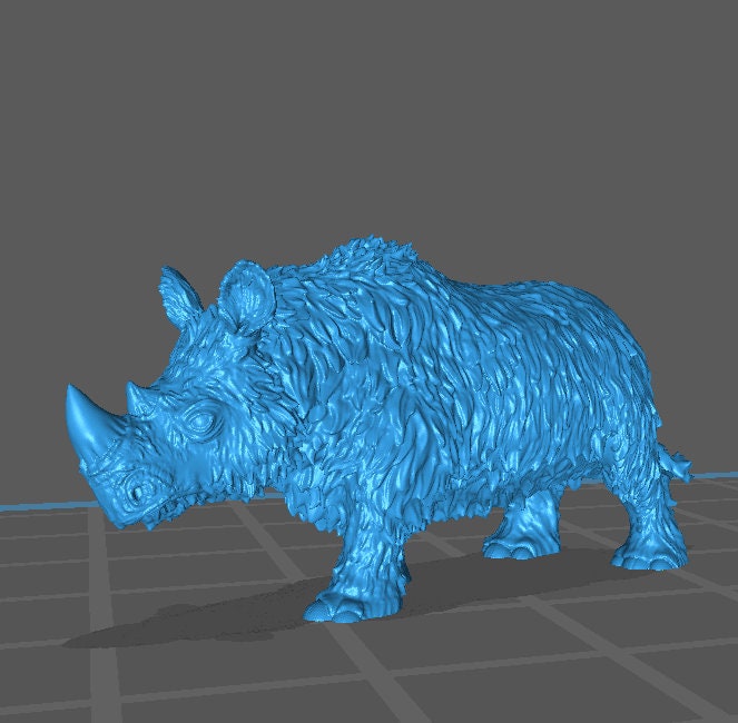 Woolly Rhino Family (3 Variants Available) - Epic Miniatures