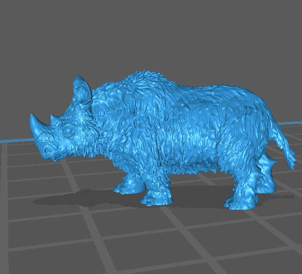 Woolly Rhino Family (3 Variants Available) - Epic Miniatures