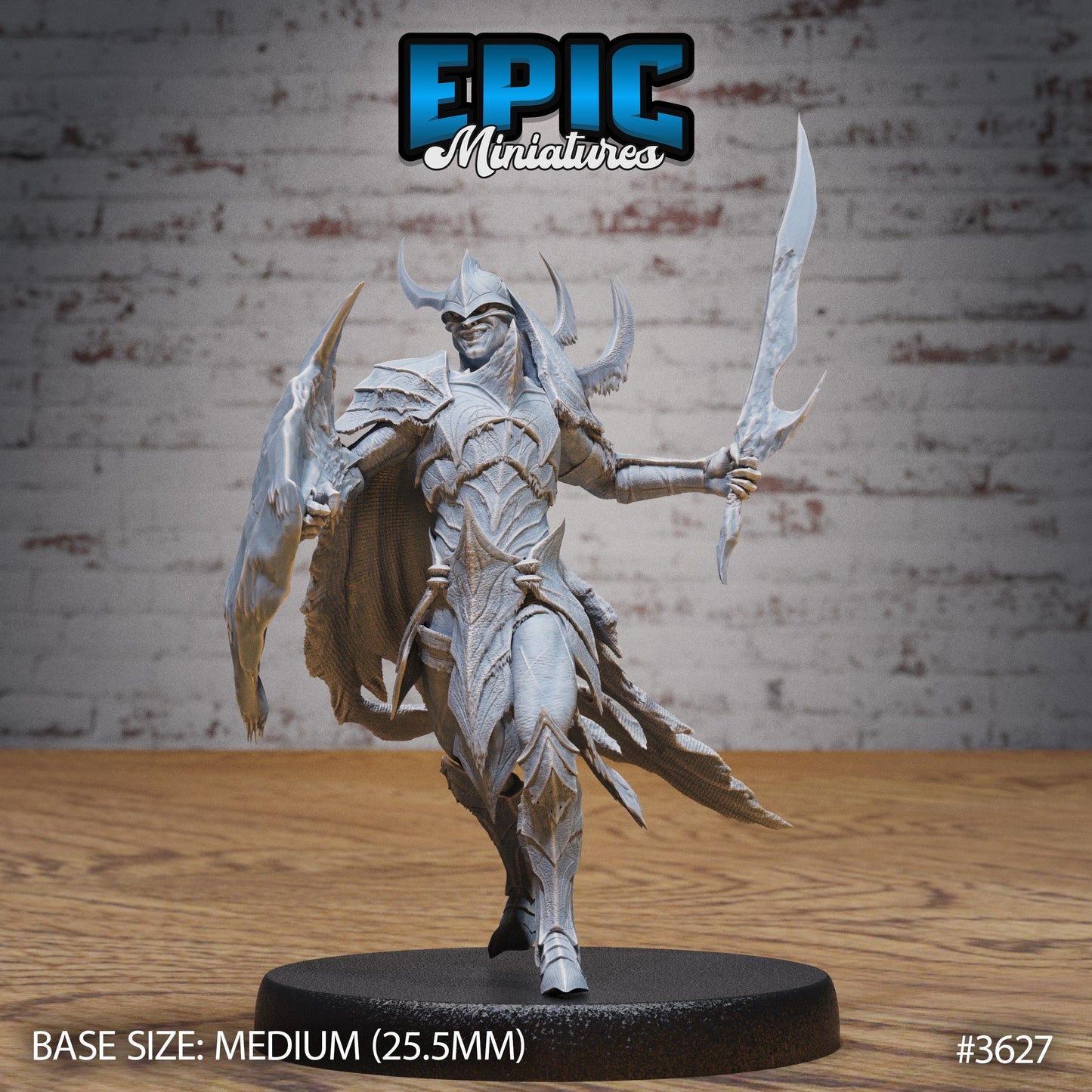 Frost Demon Knight (3 Variants Available) - Epic Miniatures