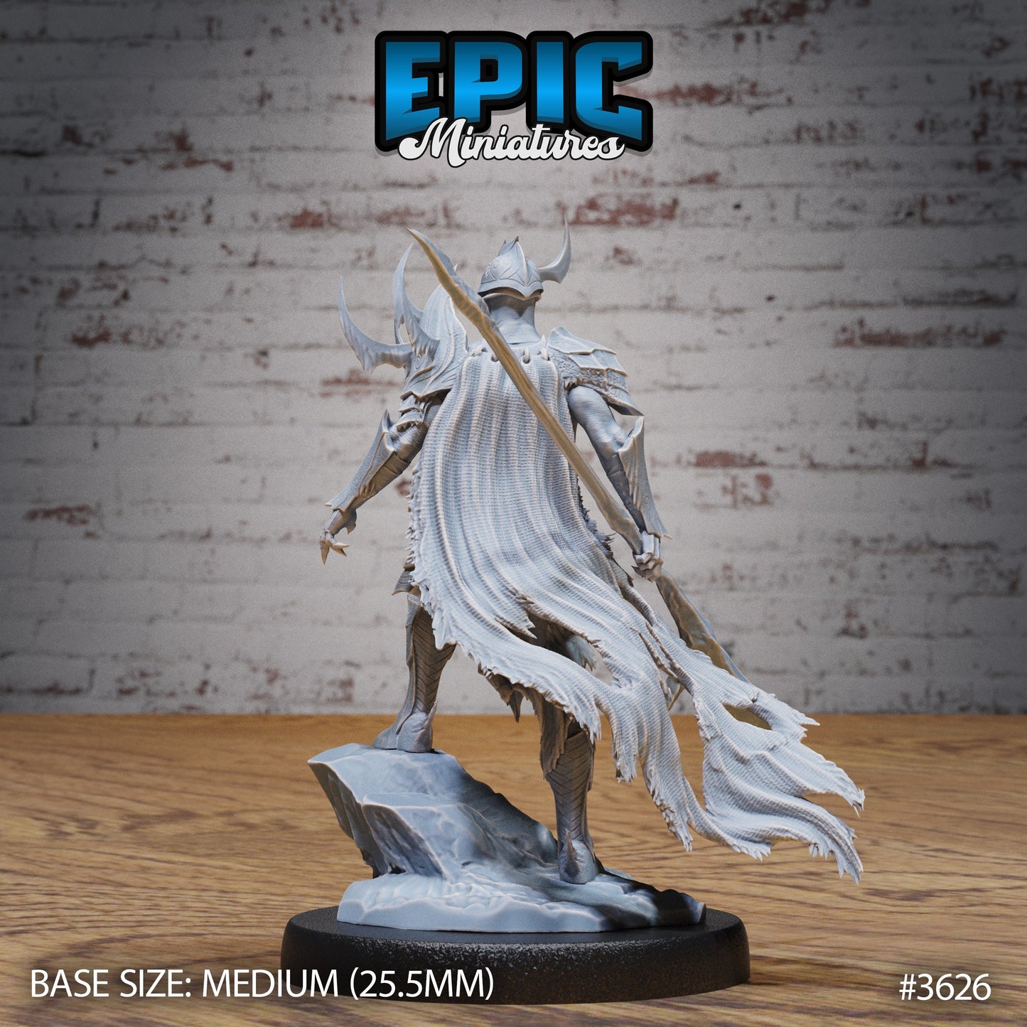 Frost Demon Knight (3 Variants Available) - Epic Miniatures