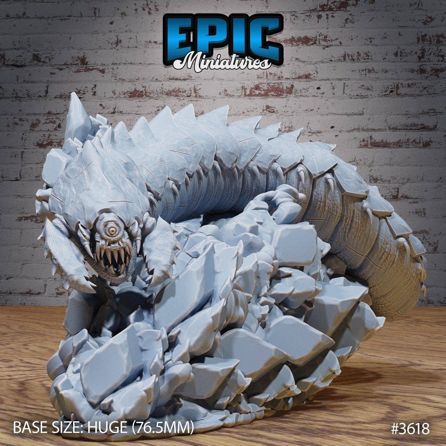 Frost Worm (3 Variants Available) - Epic Miniatures