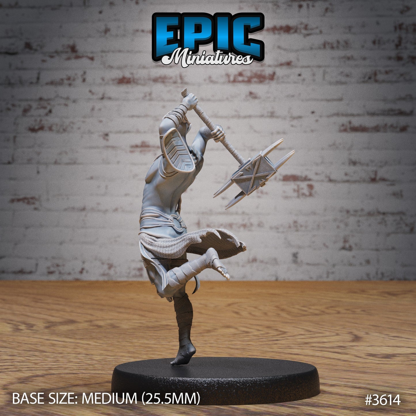 Cave Elf Barbarian (3Variants Available) - Epic Miniatures