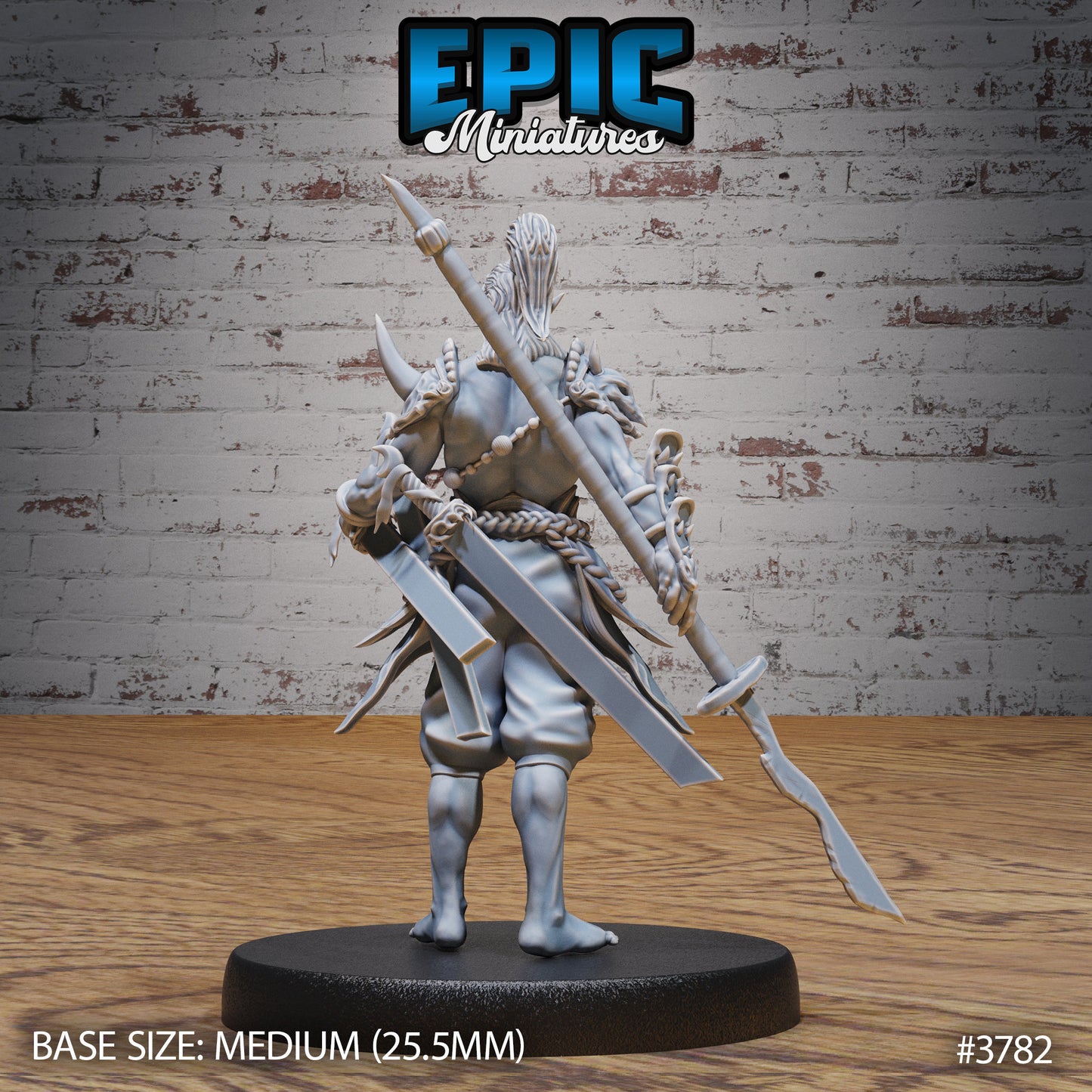 Oni Adventurer (3 Variants Available) - Epic Miniatures
