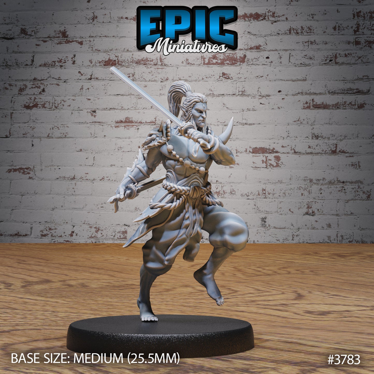 Oni Adventurer (3 Variants Available) - Epic Miniatures