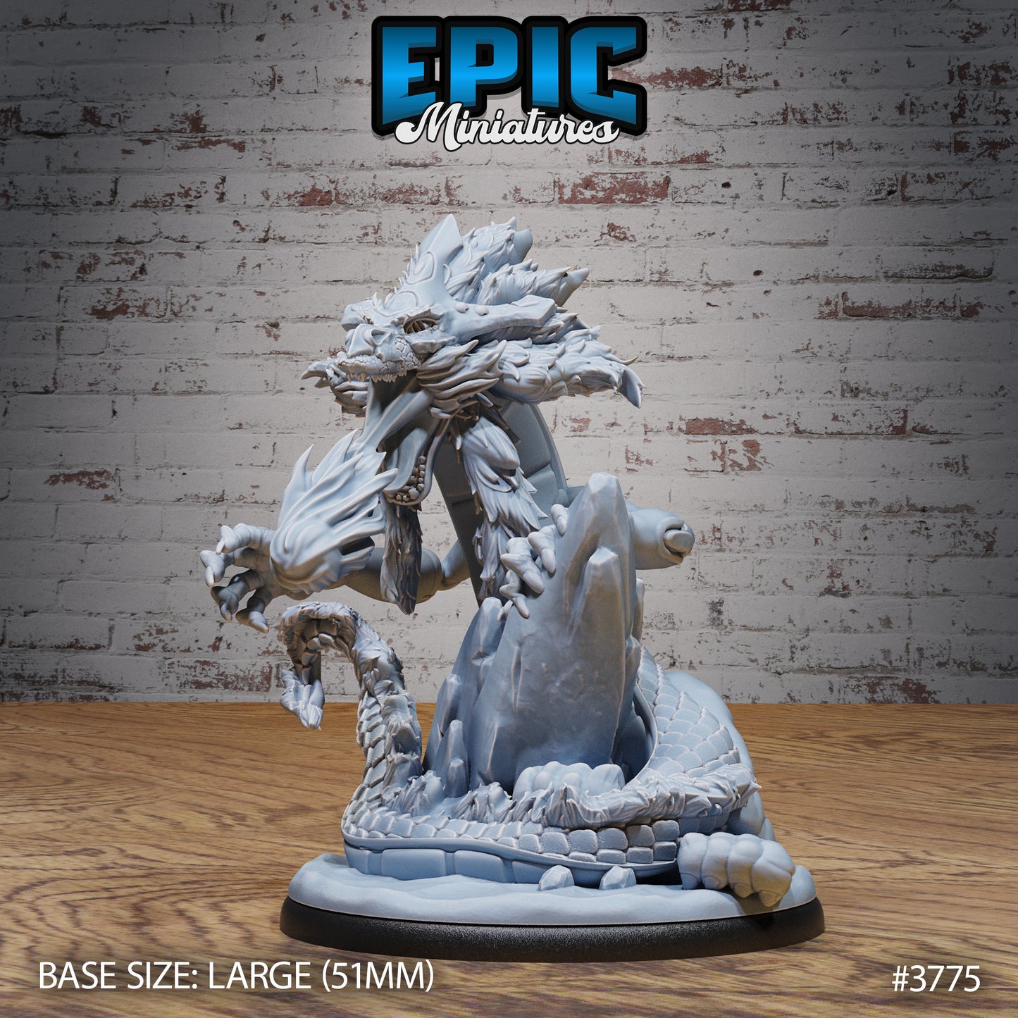 Young Lung Dragon (3 Variants Available) - Epic Miniatures