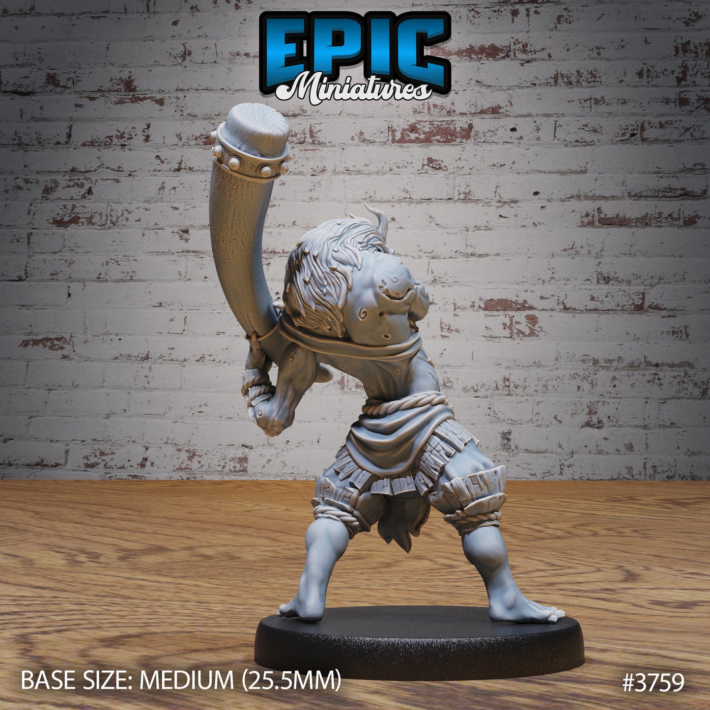 Oni Beast Warrior (3 Variants Available) - Epic Miniatures