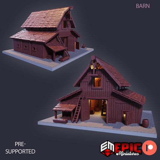 Tavern, Playable Terrain Piece - Epic Miniatures