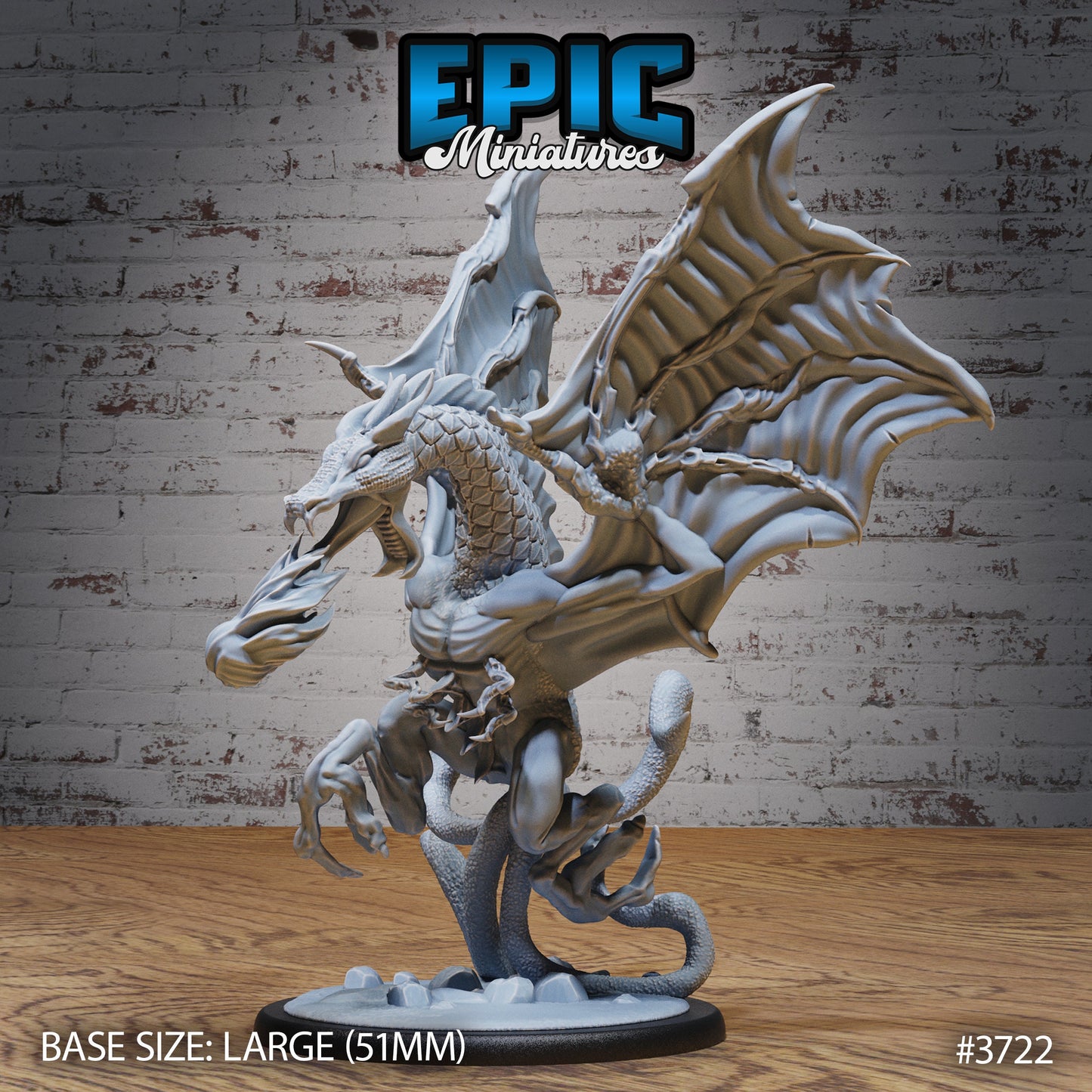 Eldritch Wyvern (3 Variants Available) - Epic Miniatures