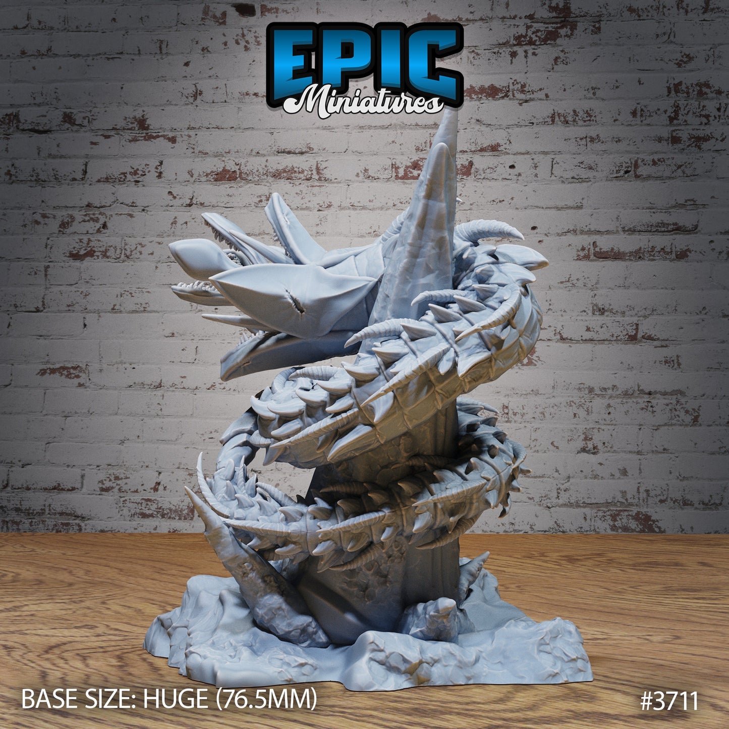 Dhole Worm (3 Variants Available) - Epic Miniatures