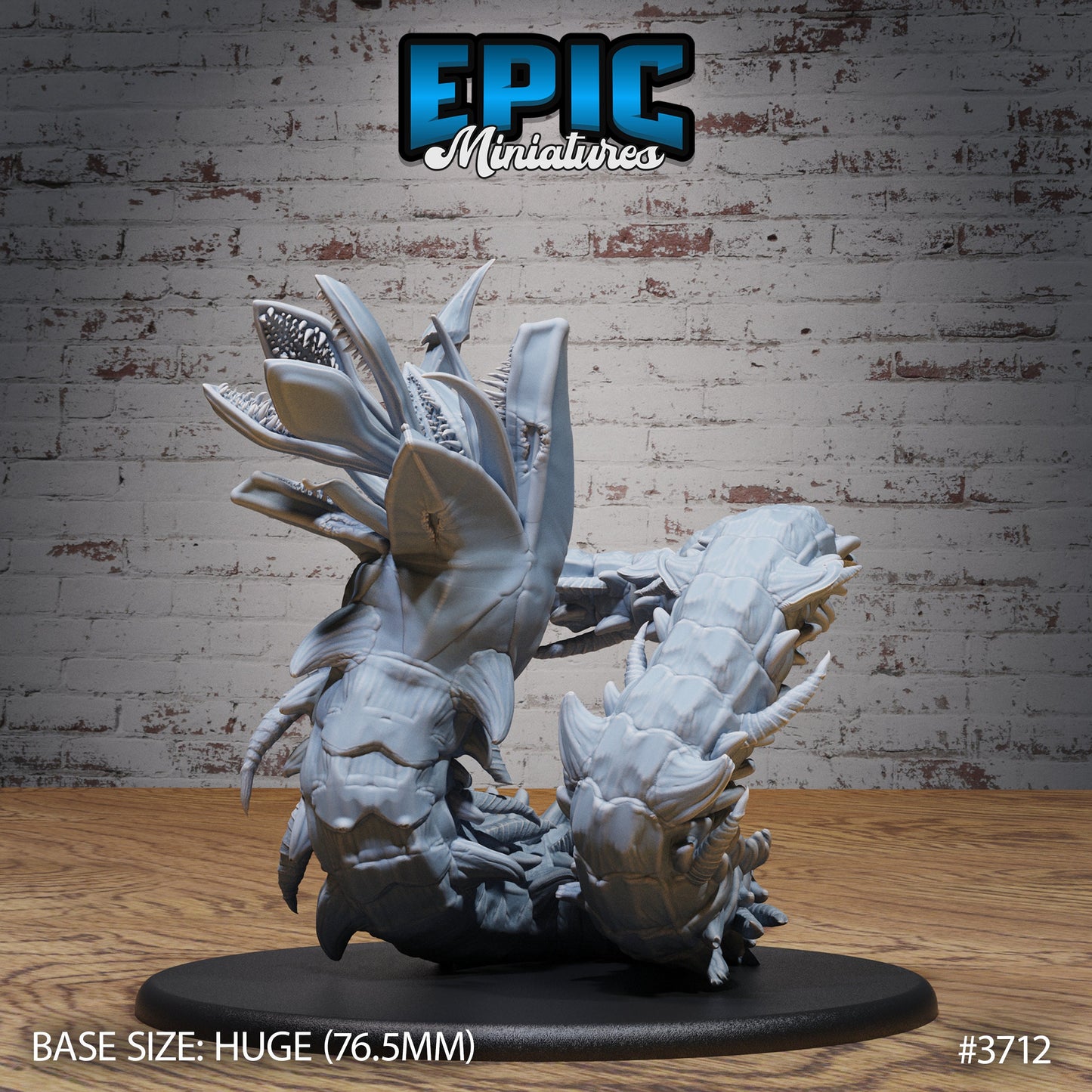 Dhole Worm (3 Variants Available) - Epic Miniatures