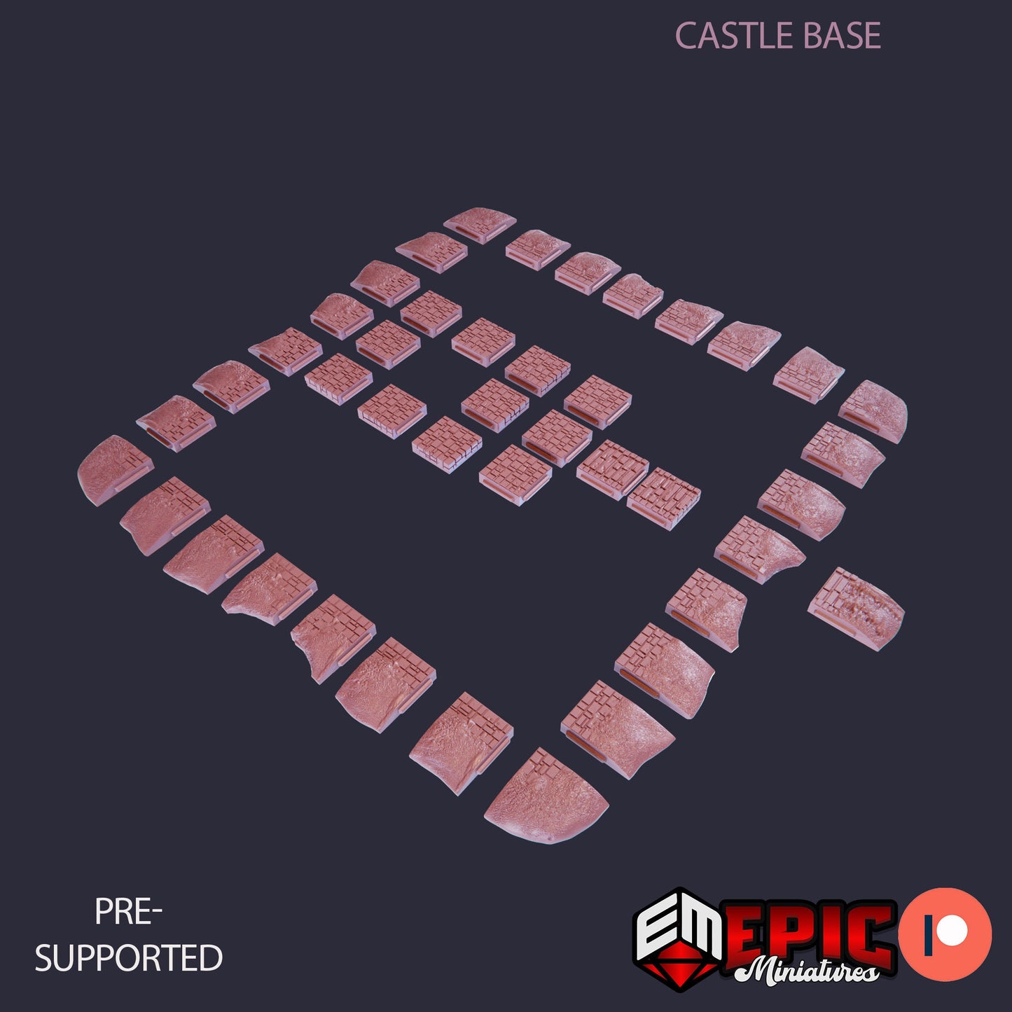 Castle Kingskeep, Playable Terrain Piece - Epic Miniatures