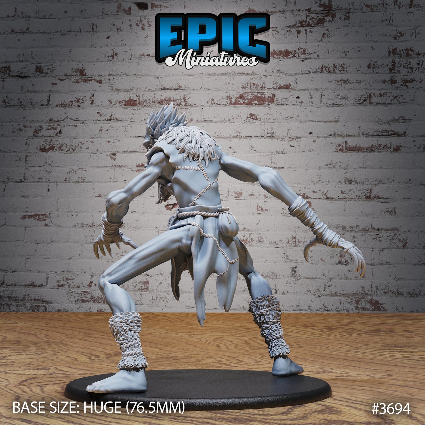 Ithaqua Wendigo (3 Variants Available) - Epic Miniatures