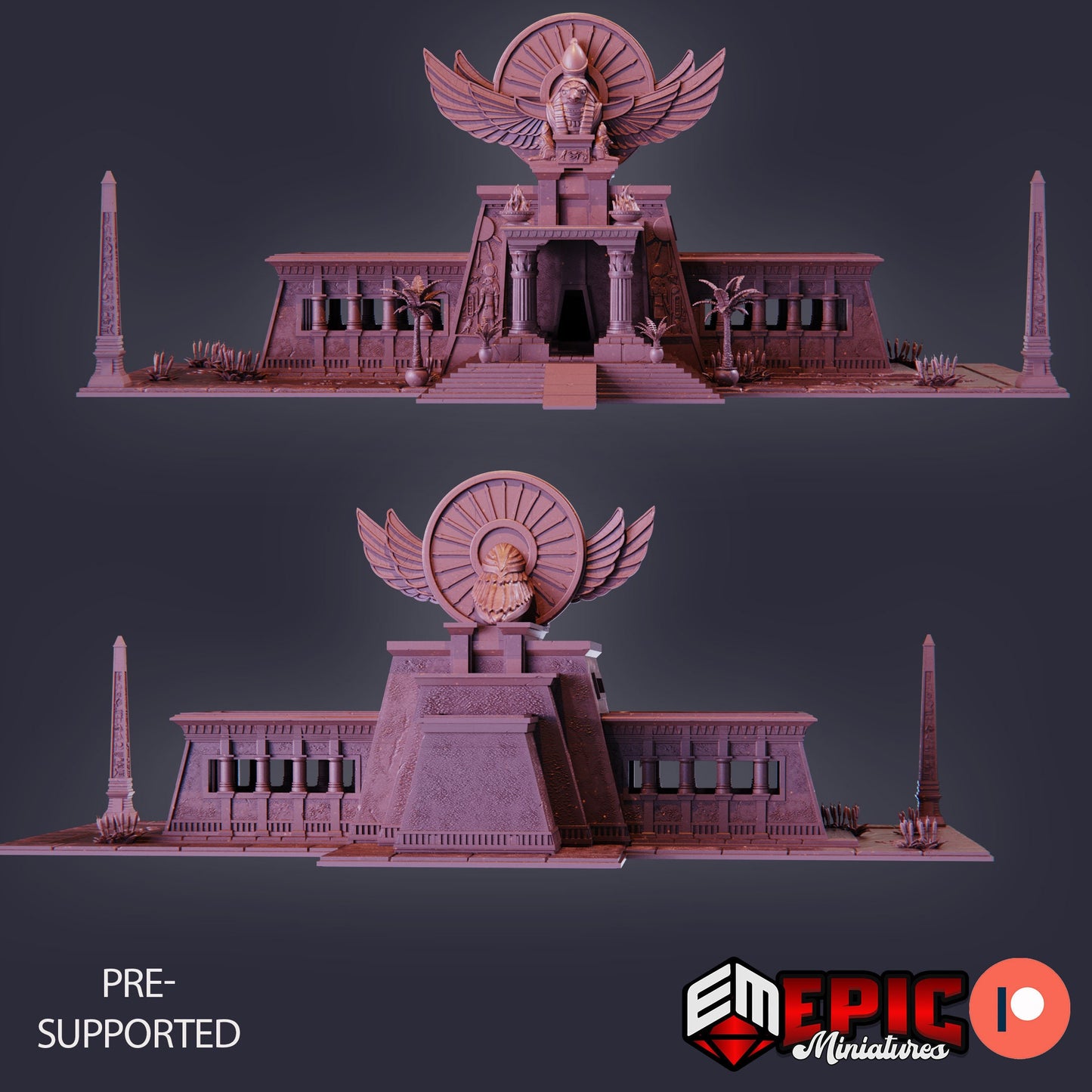 Horus Temple, Playable Terrain Piece - Epic Miniatures