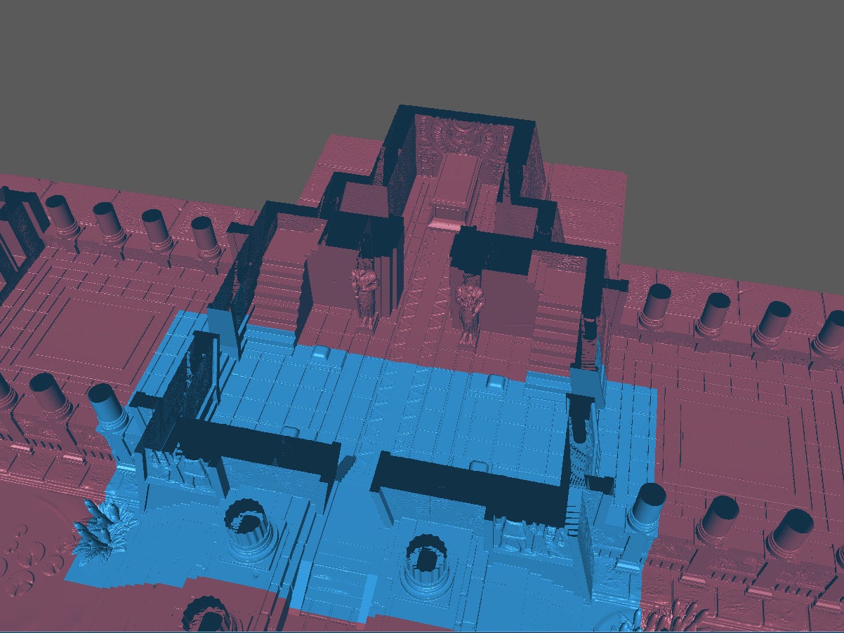 Horus Temple, Playable Terrain Piece - Epic Miniatures